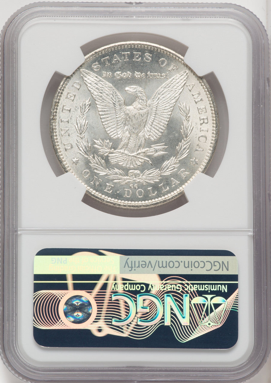 1892-CC $1 Morgan Dollar NGC MS65+