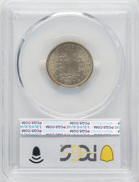 1896 5C Liberty Nickel PCGS MS66