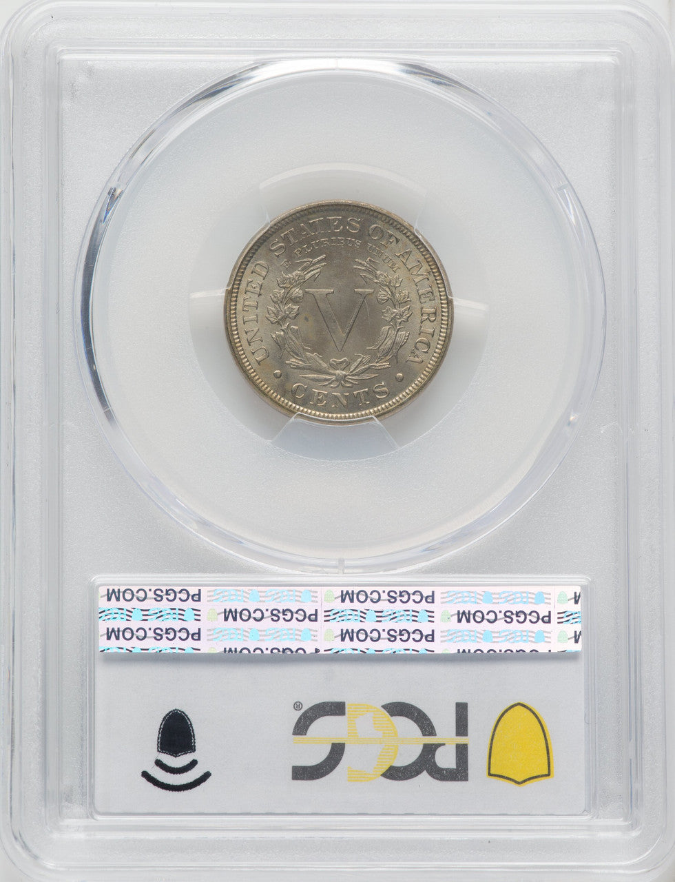 1896 5C Liberty Nickel PCGS MS66