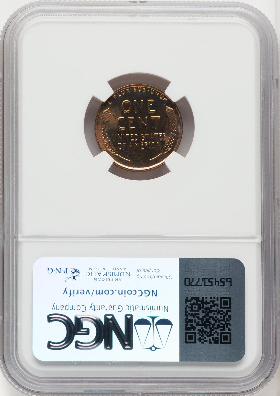 1937 1C RD Proof Lincoln Cent NGC PR66