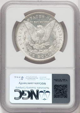 1892 $1 Morgan Dollar NGC MS63+