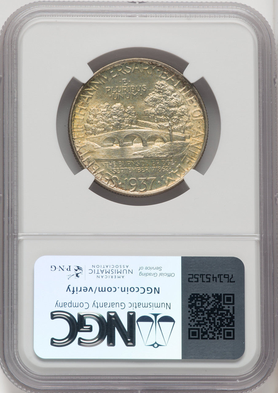 1937 50C Antietam Commemorative Silver NGC MS67 (765861010)