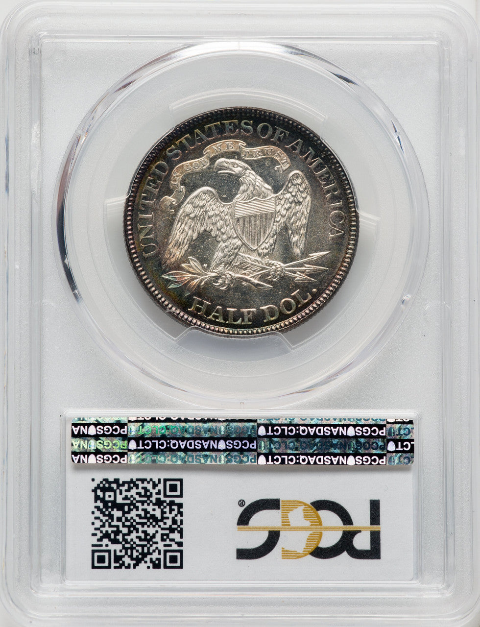 1884 50C CAC Seated Half Dollar PCGS MS66+