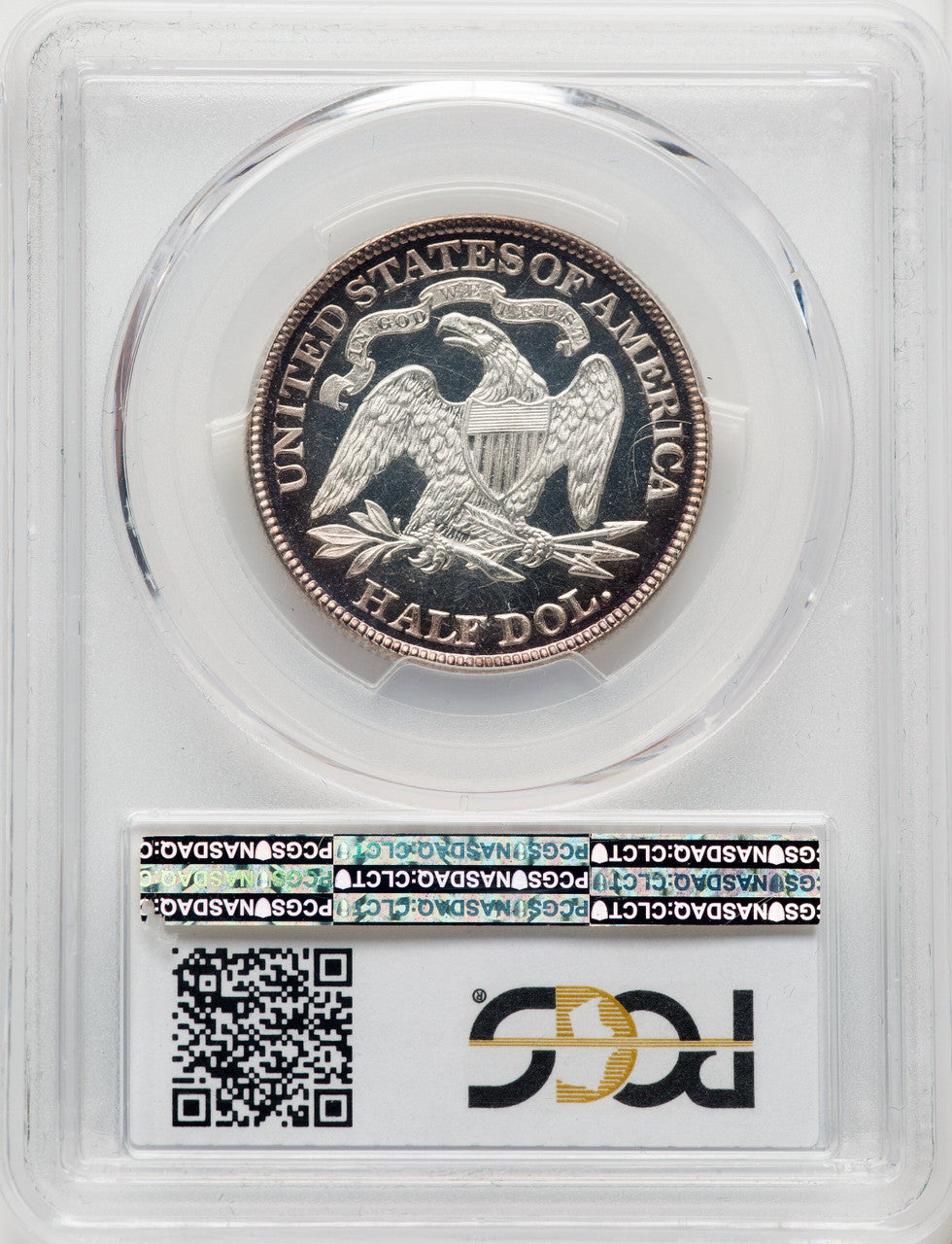 1885 50C CA CAC Proof Seated Half Dollar PCGS PR66+