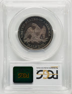 1864 50C CAC Proof Seated Half Dollar PCGS PR66