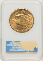 1925-S $20 Saint-Gaudens Double Eagle NGC AU50