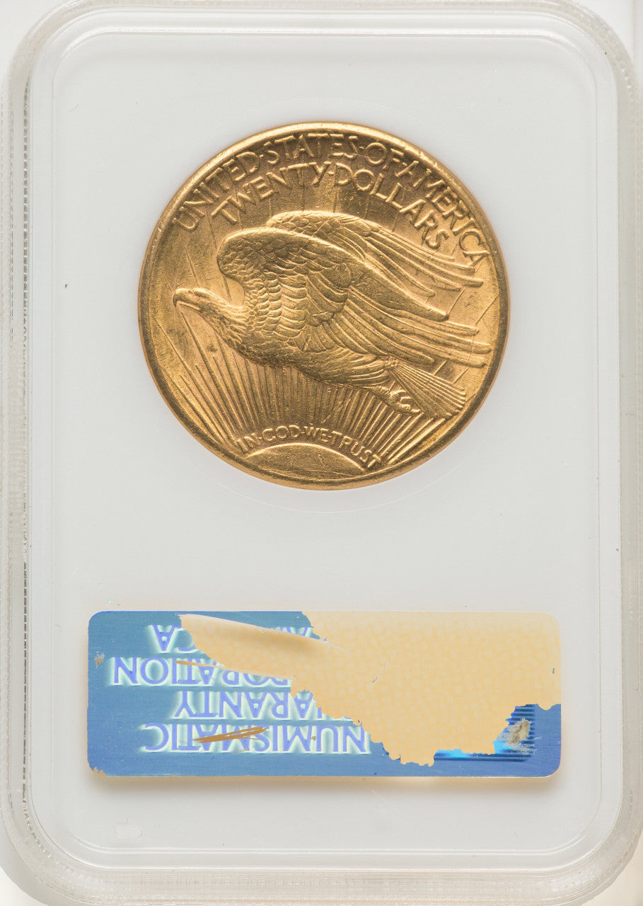 1925-S $20 Saint-Gaudens Double Eagle NGC AU50