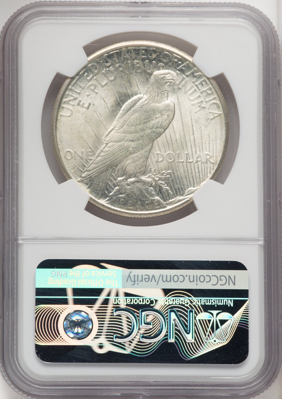 1925-S $1 Peace Dollar NGC MS64 (765367021)