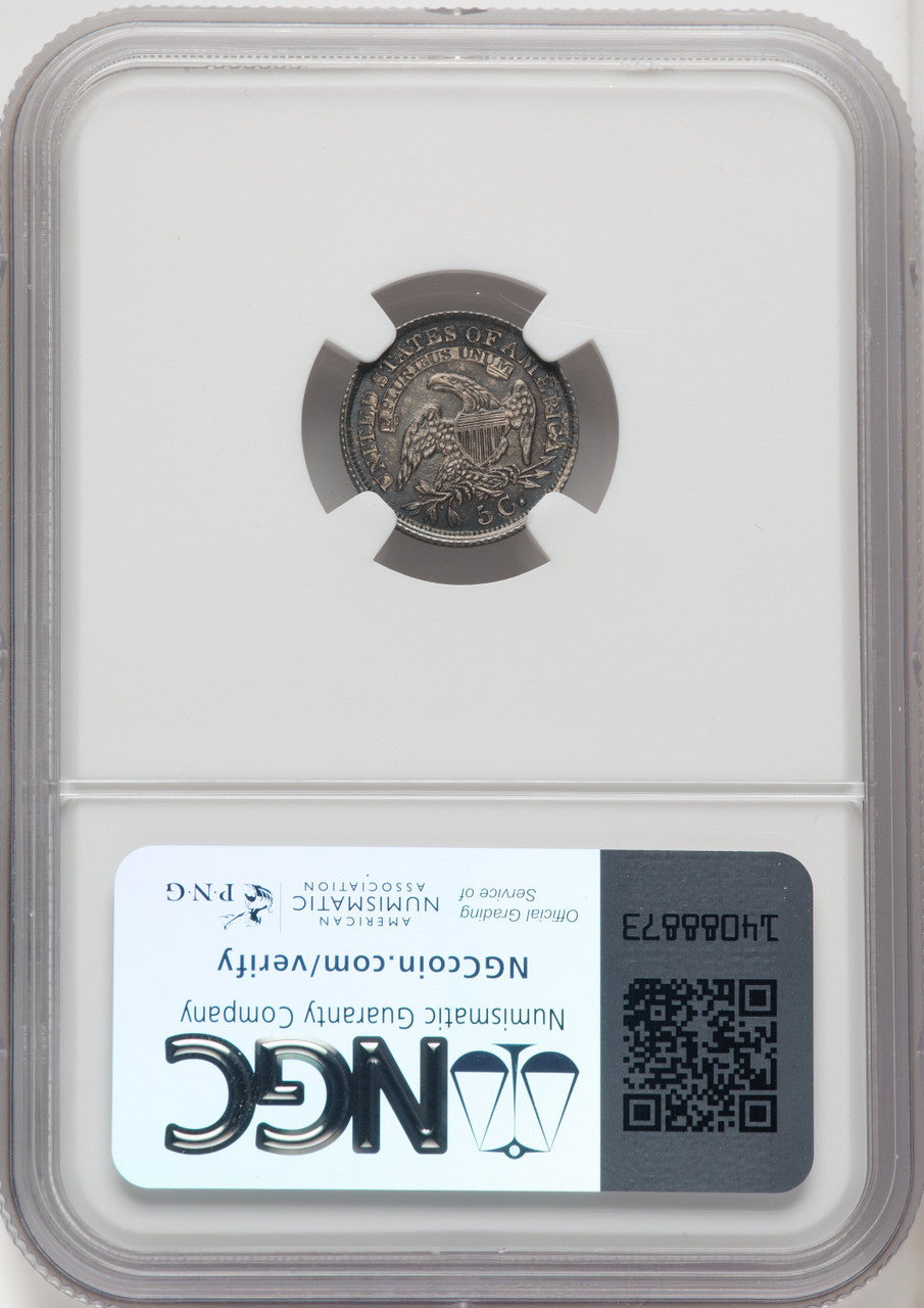 1835 H10C Bust Half Dime NGC MS66