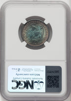 1885 25C Seated Quarter NGC MS66