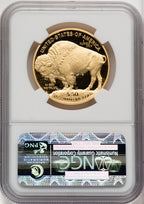 2008-W $50 One-Ounce Gold Buffalo .9999 Fine Gold NGC PF70 (505934025)