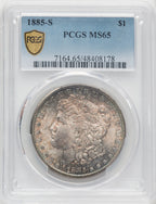 1885-S $1 Morgan Dollar PCGS MS65 (766974010)