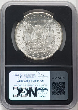 1898-O $1 Mike Castle Blk Core Franklin Series Morgan Dollar NGC MS67 (764009004)