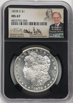 1878-S Morgan Dollar NGC MS67 Mike Castle