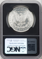 1878 7/8TF $1 STRONG Mike Castle Blk Core Franklin Series Morgan Dollar NGC MS66