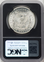 1921-S $1 Mike Castle Blk Core Franklin Series Morgan Dollar NGC MS65