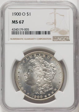 1900-O $1 Morgan Dollar NGC MS67 (518894037)