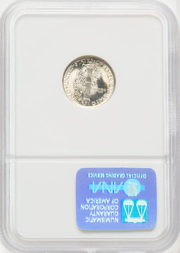 1916 10C Mercury FB Mercury Dime NGC MS68