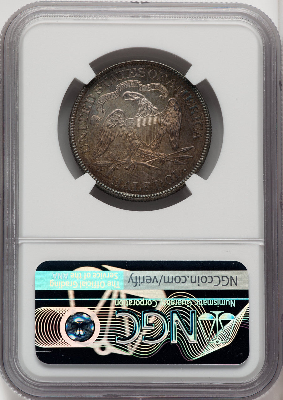 1873 50C NO ARROWS Proof Seated Half Dollar NGC PR66+