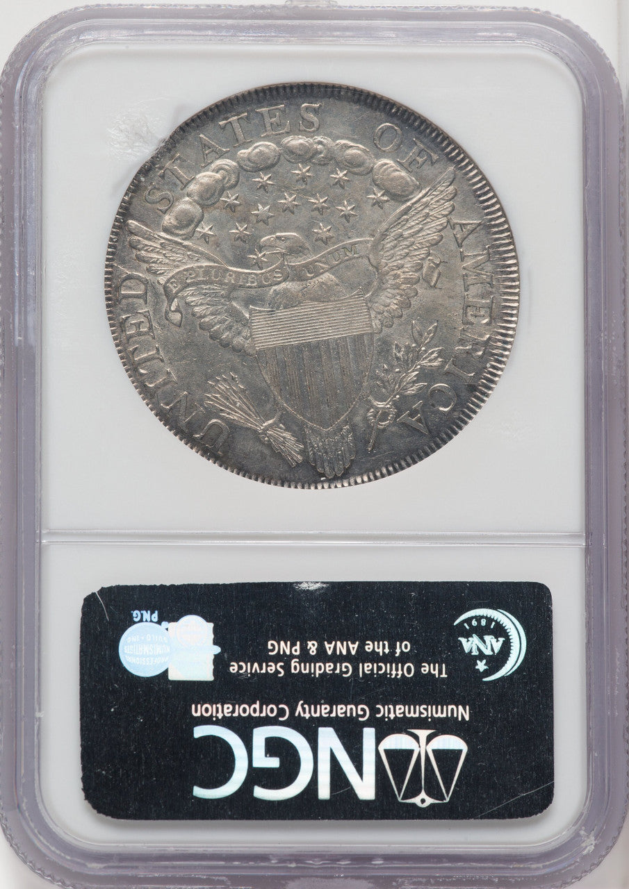 1799/8 $1 B-2 BB-143 Early Dollar NGC AU58