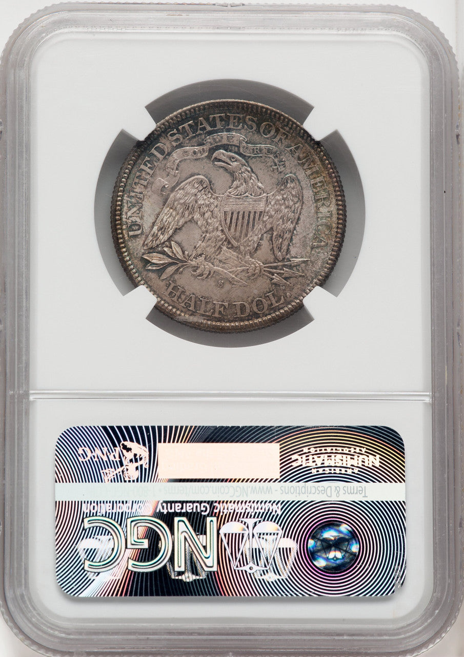 1877-S 50C Seated Half Dollar NGC MS65
