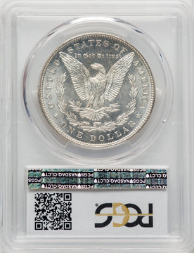 1899 $1 DM Morgan Dollar PCGS MS66