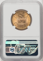1901 $10 Brown Label Liberty Eagle NGC MS65