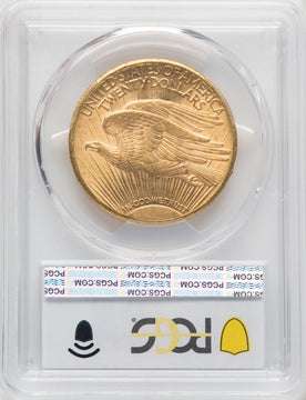 1909-S $20 Saint-Gaudens Double Eagle PCGS MS62 (767369021)