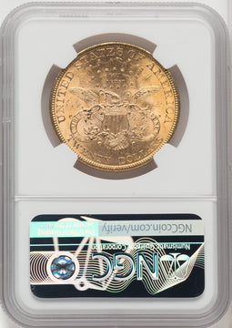 1893 $20 Liberty Double Eagle NGC MS63 (765830022)