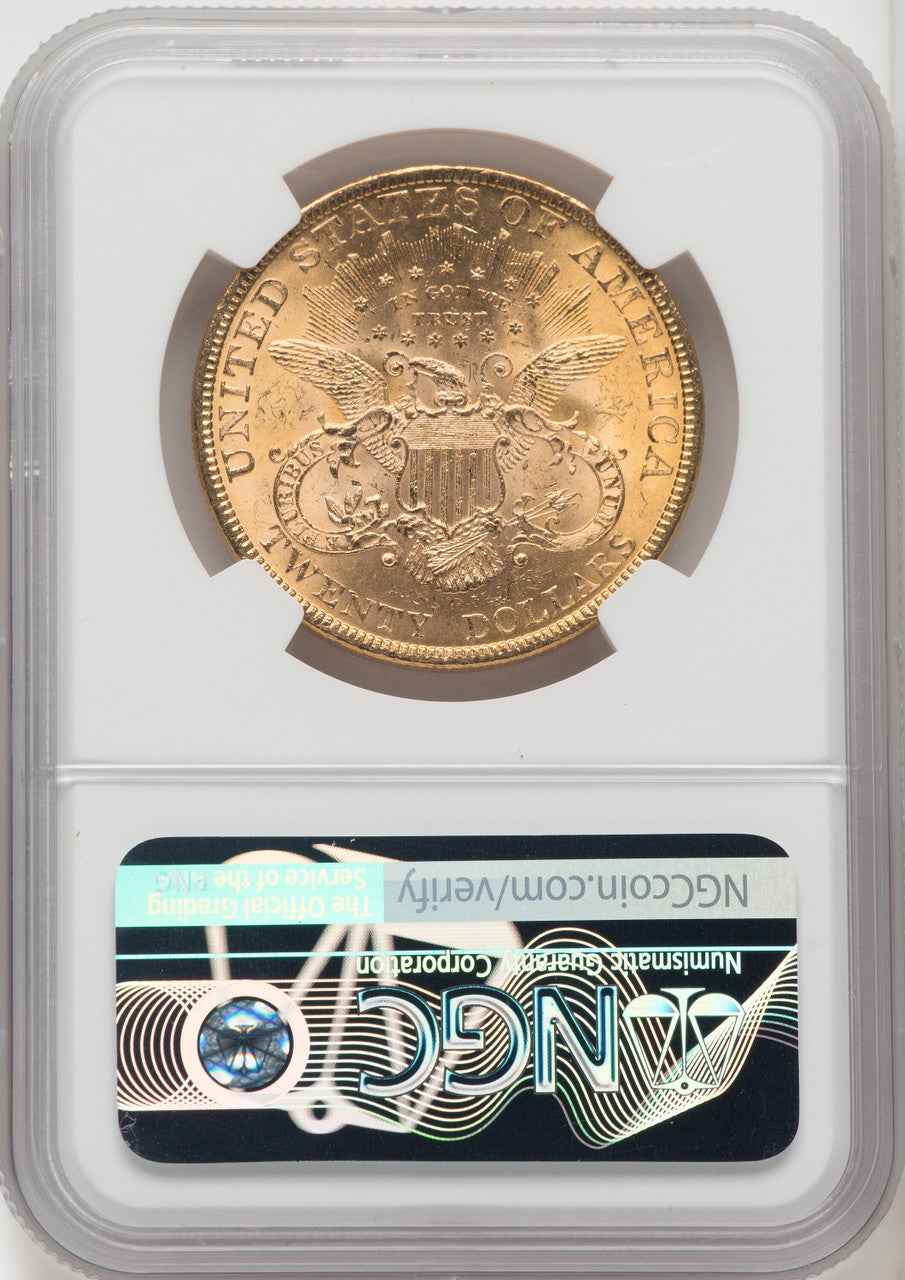 1893 $20 Liberty Double Eagle NGC MS63 (765830022)