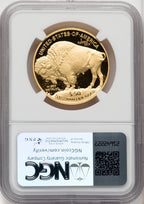 2014-W $50 One-Ounce Gold Buffalo Brown Label NGC PF70