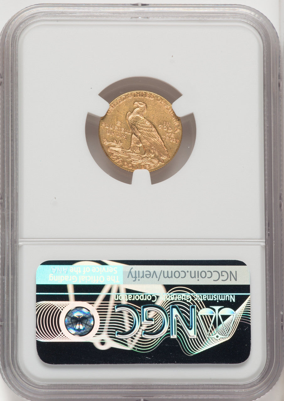 1913 $2.50 Indian Quarter Eagle NGC MS62 (766858050)