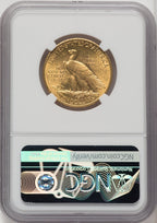 1908 $10 MOTTO Indian Eagle NGC MS61