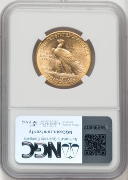 1909-D $10 Indian Eagle NGC MS62