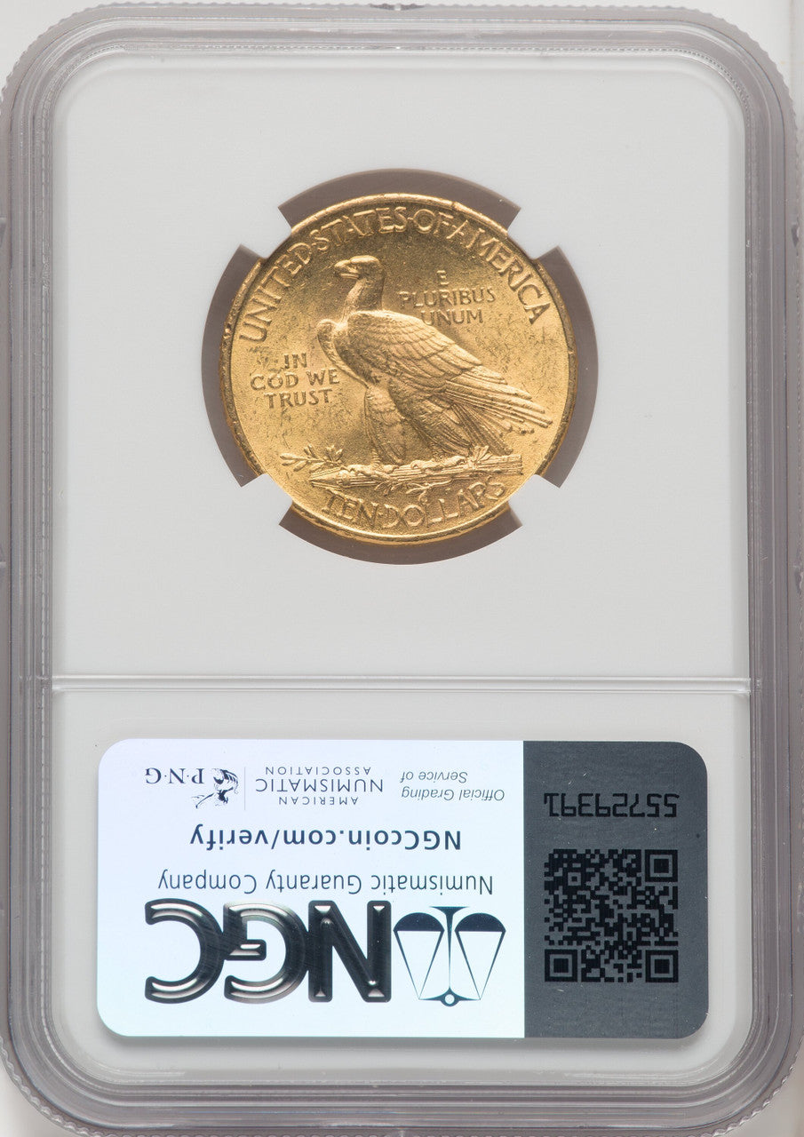 1911 $10 Indian Eagle NGC MS62