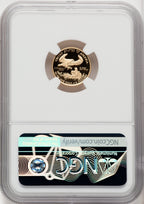 2020-W Gold American Eagle 4-Coin Set NGC PF70 Ed Moy Signed