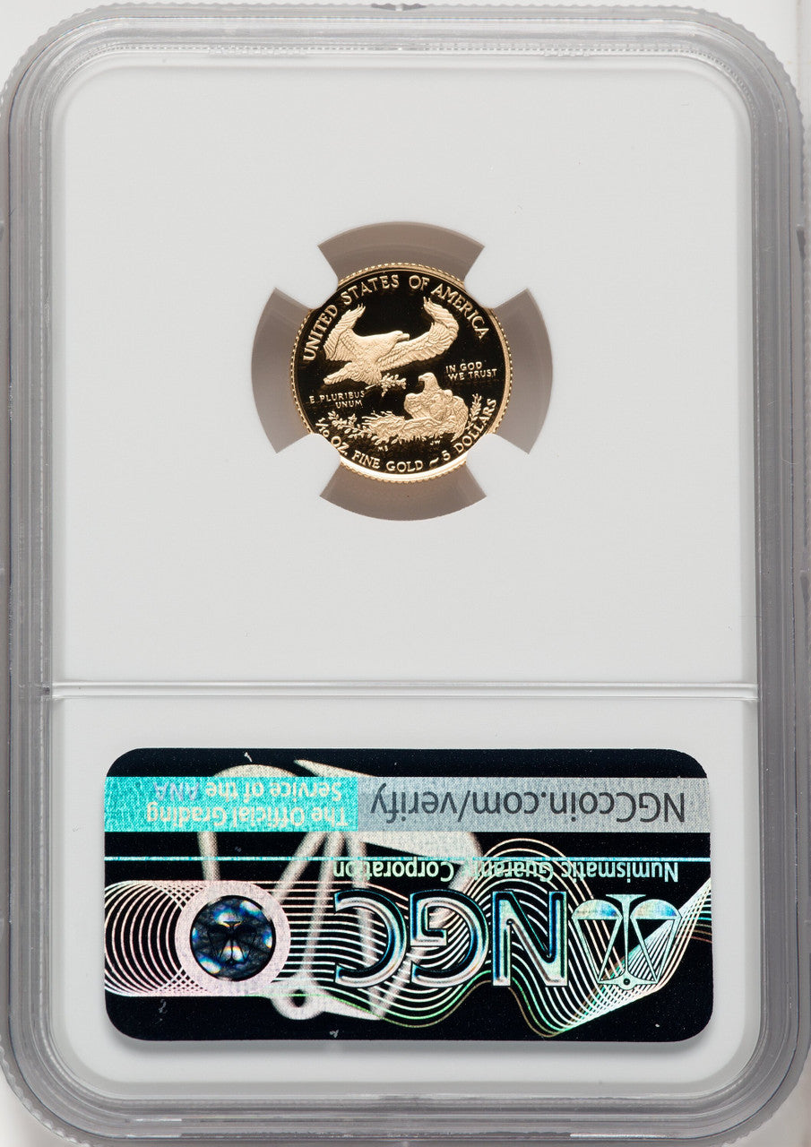 2020-W Gold American Eagle 4-Coin Set NGC PF70 Moy Signed