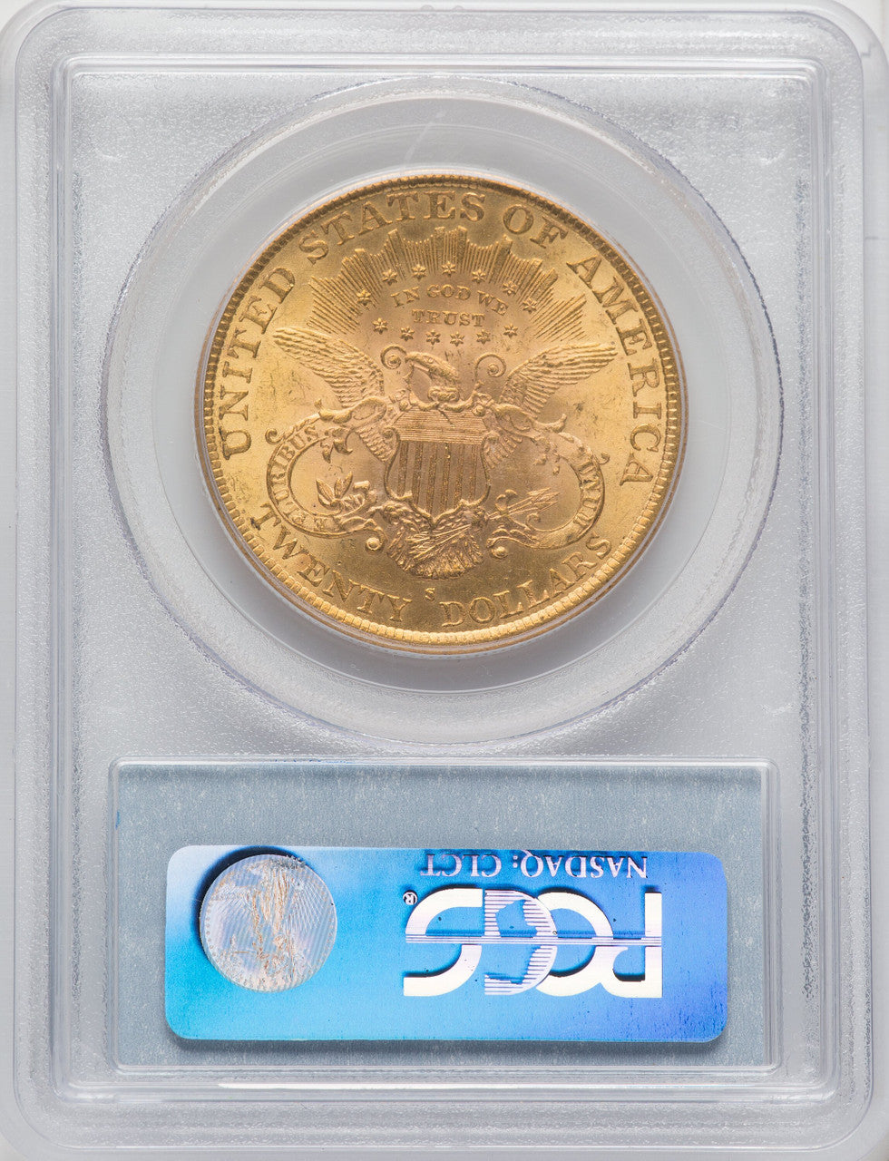 1891-S $20 Liberty Double Eagle PCGS MS63 (767505004)