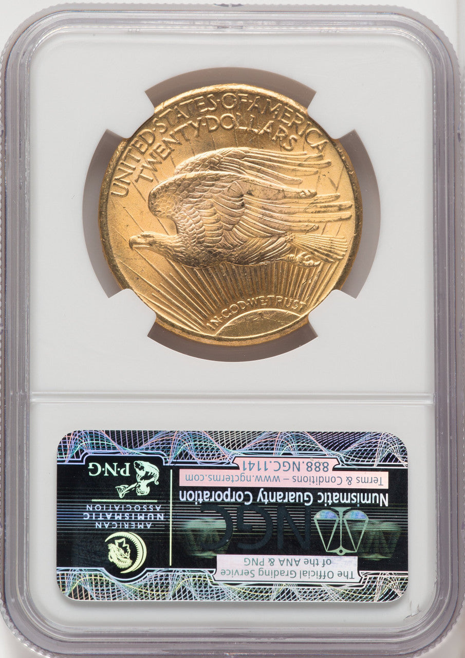 1926 $20 Saint-Gaudens Double Eagle NGC MS65 (767470003)