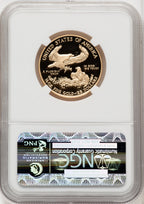 2014-W $25 Half-Ounce Gold Eagle DCAM NGC PF70 Angela Buchanan Signed
