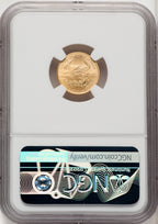 2008-W $5 Burnished Gold Eagle NGC MS70