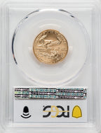 1997 $10 Quarter-Ounce Gold Eagle PCGS MS70 (759907022)
