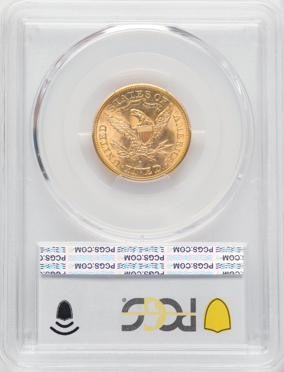 1880-S $5 Liberty Half Eagle PCGS MS65