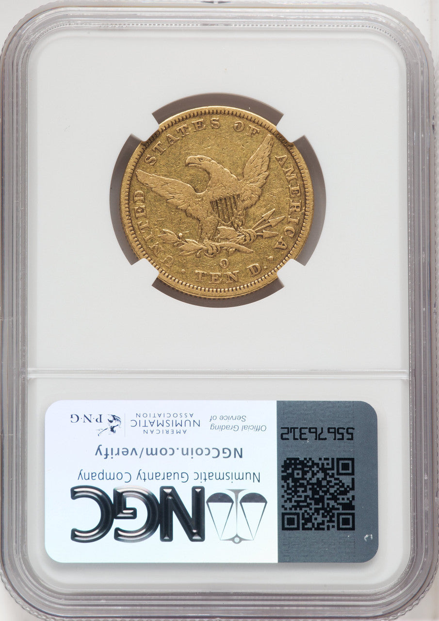 1842-O $10 Liberty Eagle NGC VF25