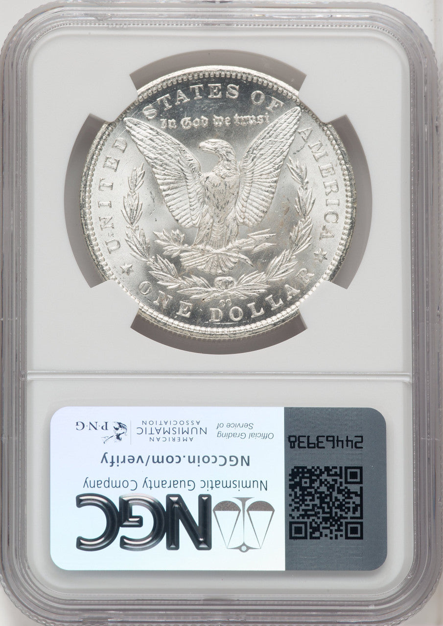 1885-CC $1 Morgan Dollar NGC MS65+