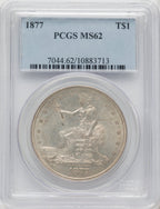 1877 T$1 Trade Dollar PCGS MS62