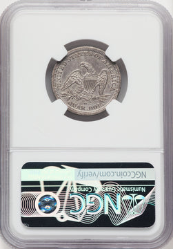 1842-O 25C Small Date Seated Quarter NGC AU55