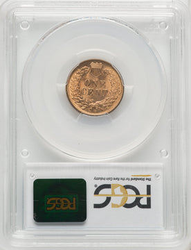 1908-S 1C RD Indian Cent PCGS MS66