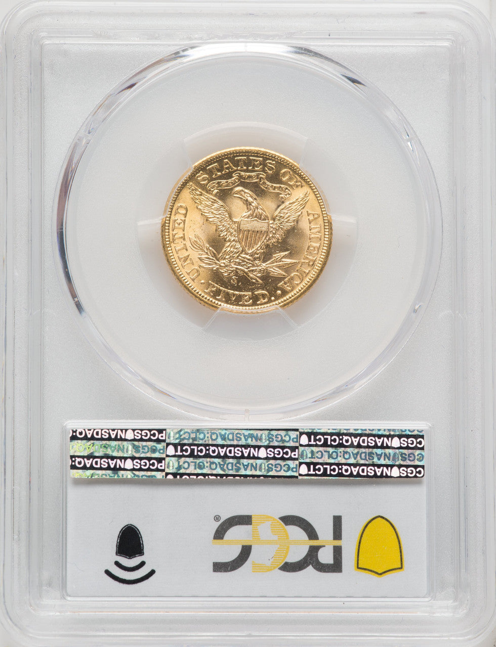 1901-S $5 Liberty Half Eagle PCGS MS66