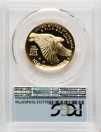 2017-W $100 American Liberty High Relief First Day of Issue FDI Flag PCGS PR70